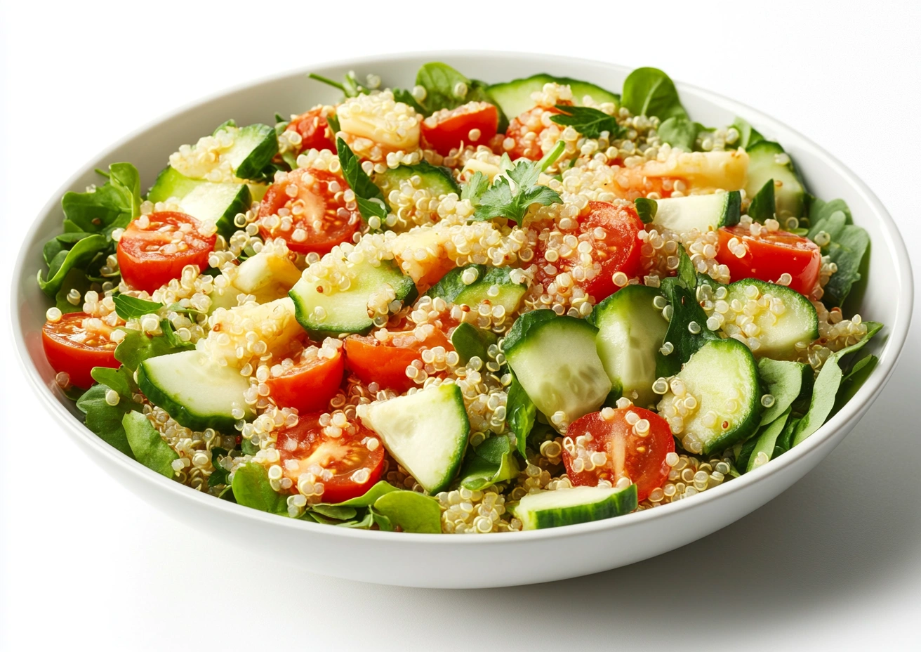 Салат з кіноа та авокадо